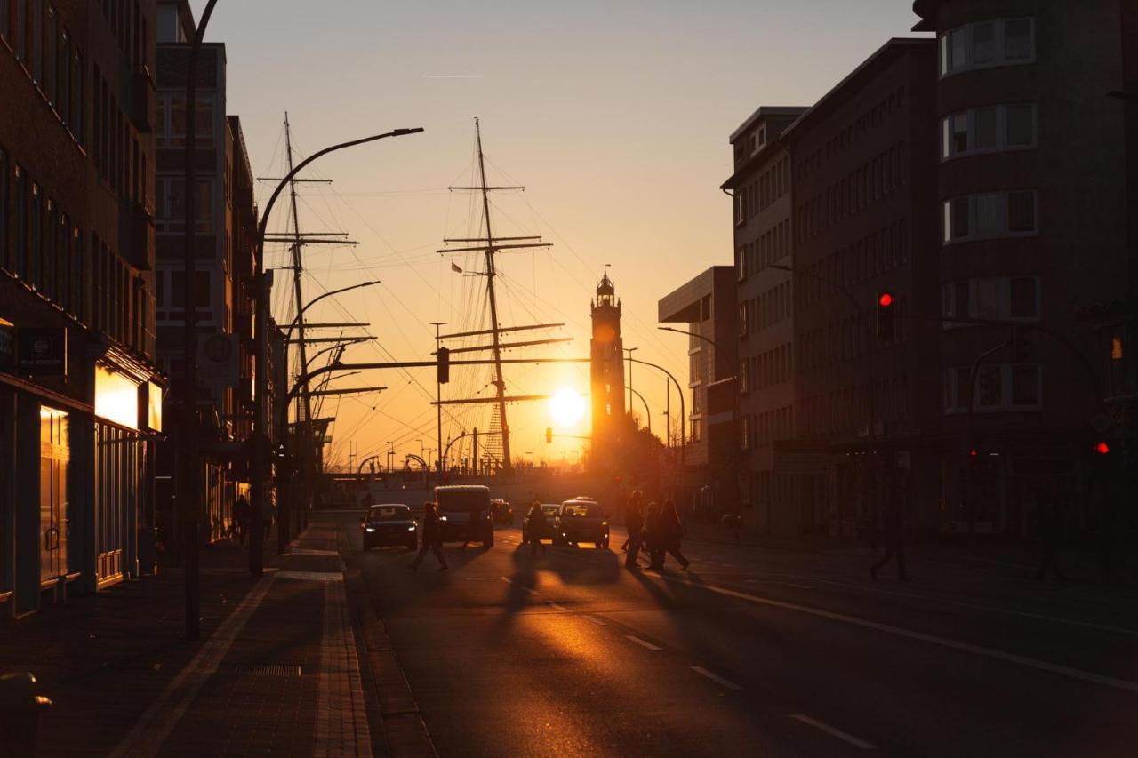 Koje Sechs I Apartment Im Zentrum Mit Hafenblick Bremerhaven Bagian luar foto